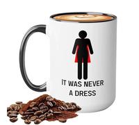 Ceramic Coffee Mug - High Definition Printing, Vibrant Inspirational Cup with Sturdy Ergonomic Handle, Heat Resistant Liquid Container, Ideal for Home Dorm Hotel Apartment Daily Use