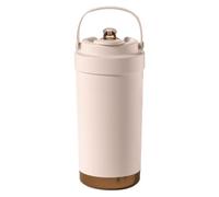 Ceramic Coffee Mug, Travel Cup, 3.0x3.0x7.5 Inches, Insulated Tumbler, Leakproof Bottle, 500ml Ceramic Lined Interior for Outdoor, Daily, Work, Home, Kitchen, School, Bed Room