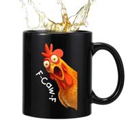 Ceramic Cup - Ceramic 12 Oz Humor Chicken Cup,Rooster Tea Mug - for Birthday Women Men Coworkers Tea Work Coffee Milk Hot Cocoa