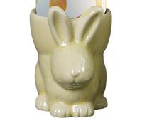 Ceramic Easter Bunny Egg Cup, Cute Porcelain Egg Holder, Stable Vintage Egg Cups, Decorative Bunny Egg Holders For Spring Home Parties, Ideal For Easter Celebrations And Holiday Breakfast Displays
