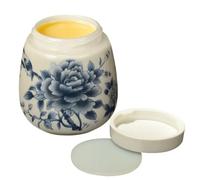 Ceramic Egg Coddler - Coddled Egg Cup With Lid, Boiled Eggs Baking Server, Vintage Tabletop Decor | Retro Kitchenware Ornament, Home Dormitory Hotel Cafe Apartment Rental Business Breakfast Cooker
