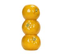 Ceramic Fruit Vase - 7.72in Fruit Shaped Decorative Flower Container for Home, Kitchen, and Party Table Centerpieces, Modern Ceramic Art Décor for Living Room, Office, Countertop,