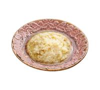 Ceramic Grater Plate 12cm Round Glazed Kitchen Tool For Garlic Ginger