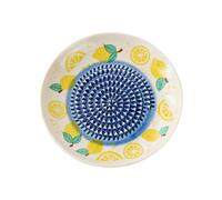 Ceramic Grater Plate | Round Manual Ceramic Plate | Vegetable Grater Bowl | for Ginger Cheese Tomato Strawberry Fruit Vegetable