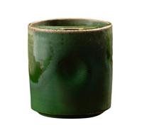 Ceramic Latte Cup, Sip Hole Mug, 500ml Drinking with No Handle Feature, Travel Cup 4.13x3.9 Inches with Portable Detail, Beverage Accessory, Coffee Water Tool for Home Car Office Hotel Picnic