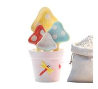 Ceramic Measuring Spoons Set, Shape Baking Portion Serving Utensils