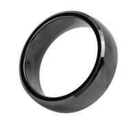 Ceramic NFC Smart Ring para Sistemas de Control y Asistencia de Acceso, Anillo RFID sin a Prueba de Agua para Hombres y Mujeres, Compatible con Dispositivos iOS/Android (tamaño