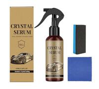 Ceramic Shield Spray, 9h Gloss Coating 100ml Automotive Paint Protector Kit with Sponge Towel Applicator System, Car Detailing Coating Shine Restoration Solution, Vehicle Body Care Finish
