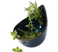 Ceramic Stripper Bowl, Plant Separating Tool and Container for Gardeners, Apartment, Dinner Party, Picnic, Home Cooks, RV, Camping, Dorm, Women, Men, Cooking