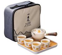 Ceramic Teapot - Rotating Strainer Pot Delivering Brewing Function, Heat-Resistant Build Offering Convenient Pour Control, Functional Tea Server Suitable For Company Hotels Restaurants Home