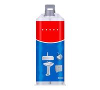 Ceramic Tile Hole Filler, Porcelain Crack Chip Fillers Paste, Tiles Repair Sealing Compound for Bathroom Floor Wall Ceramic Acrylic Fiberglass Surfaces, Easy Apply Waterproof Quick-Drying Formula