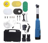 Ceramic Tile Seaming Machine, Handheld Tile Joint Cleaning Machine, 7-Speed Adjustable Ceramic Seaming Tool,90° Angle Rust Remover, 200-18000 RPM Blue)