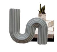 Ceramic Vase - Artistic Innovation Modern Pot, Creative Ceramic Vase for Tabletop, Centerpiece Home Vessel, Modern Decor Piece with Elegant Styling, Flower Display Gift for Shelf Styling & Arranging