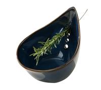 Ceramic Veggie Stripper - Kitchen Peeling Tool, Multi Hole Size Cup with, Cooking Accessory Lightweight Build, Meal Preparation Gear Ergonomic Design, Home Restaurant for Dish Garnishing