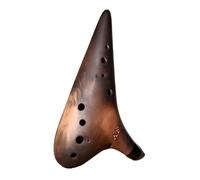 Cerámica 12 Agujeros Ocarina Alto Tono AC Ocarina Tapion Accesorios De Instrumentación Musical Profesional (Color : AF adjustment)