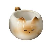 Cerámica - 16x13.5x8cm | Coleccionismo 210ml | Linda Copa Gato Con Cerveza Cóctel Jugo Agua Caliente Chocolate Leche Amantes de los Animales Mujeres Niñas Reunión familiar