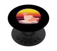 Cerámica Artesanal Arte Sunset Dreams PopSockets PopGrip Adhesivo