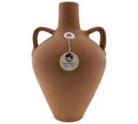 CERÁMICA ESPAÑA | Cántaro de barro tradicional | Cántaro de barro rojo Modelo A04 | 100% Hecho a mano | 6 litros | ECO | 25x25x39 cm