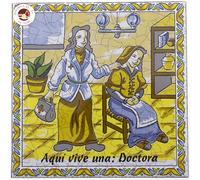 CERÁMICA ESPAÑA SOUVENIRS | Azulejo trabajos | Azulejos profesiones | Azulejos oficios | Azulejo decorativo | Modelo P15 | 15x15x0.5 cm