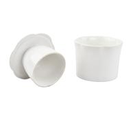 Cerámica Mantequera, Mantequilleras con línea de agua, Contenedor de Mantequilla Porcelana, Recipiente con Tapa, para Mantequilla Fresca y Untable