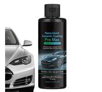 Cerámica para coche, 300 ml, limpiador nano hidrófobo - Revestimiento cerámico para coche - Protección detallada para exteriores, cristales, faros, caravanas, Windshield, neumáticos, camiones
