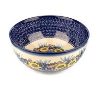 Cerámica PolacaCerámica Artística "Dalia" Boleslawiec Cuenco de cerámica 2,9l, Ø 23 cm | E411