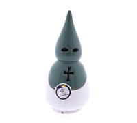 CERÁMICA RAMBLEÑA | Incensario nazareno Blanco-Verde | Incensarios religiosos | Incensarios de Barro | Incensarios Originales | Incensario Semana Santa | 9x9x19 cm