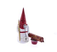 CERÁMICA RAMBLEÑA | Incensario nazareno con Vela Blanco-Rojo | Incensarios religiosos | Incensarios de Barro | Incensarios Originales | Incensario Semana Santa | 9x9x26 cm | Accesorios INCLUIDOS