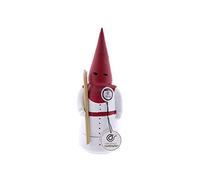 CERÁMICA RAMBLEÑA | Incensario nazareno con Vela Blanco-Rojo | Incensarios religiosos | Incensarios de Barro | Incensarios Originales | Incensario Semana Santa | 9x9x26 cm