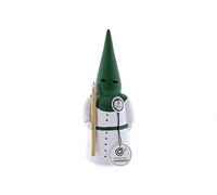 CERÁMICA RAMBLEÑA | Incensario nazareno con Vela Blanco-Verde | Incensarios religiosos | Incensarios de Barro | Incensarios Originales | Incensario Semana Santa | 9x9x26 cm