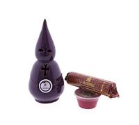 CERÁMICA RAMBLEÑA | Incensario nazareno Morado | Incensarios religiosos | Incensarios de Barro | Incensarios Originales | Incensario Semana Santa | 9x9x19 cm | Accesorios INCLUIDOS