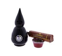 CERÁMICA RAMBLEÑA | Incensario nazareno Negro | Incensarios religiosos | Incensarios de Barro | Incensarios Originales | Incensario Semana Santa | 9x9x19 cm | Accesorios INCLUIDOS