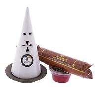 CERÁMICA RAMBLEÑA | Incensario penitente Blanco | Incensario Cofrade | Ambientador | Incensario Amazon | Incensario Semana Santa | Incensario nazareno | 11x11x17 cm | Accesorios INCLUIDOS