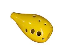 Cerámica Sintonizada En C Xun Para Principiantes, Entrada De Autoestudio, 10 Agujeros, Juego Profesional, Instrumento Musical Étnico Xun Antiguo De Diez Agujeros (Color : Yellow)