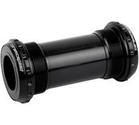 CeramicSpeed ITA Alpha Road - Eje de pedalier roscado, transferencia de potencia optimizada, baja fricción, carreras de acero inoxidable, eje de 24 mm, rosca italiana, negro, compatible con DUB