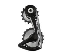 CeramicSpeed Sistema de Roldanas OSPW RS ALPHA SRAM ForceE1/Riva E1 Silver TEAM gris
