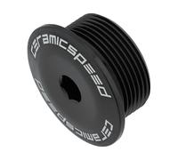 CeramicSpeed Tornillo de biela para Shimano negro one_size