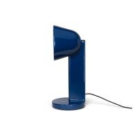 Céramique Lámpara de Mesa Auxiliar Azul Marino