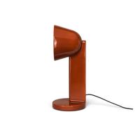 Céramique Lámpara de Mesa Auxiliar Rojo Óxido