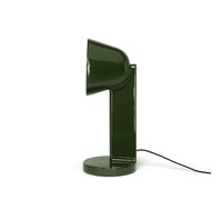 Céramique Lámpara de Mesa Auxiliar Verde Musgo