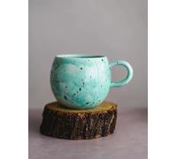 CerAmor Cerâmica Caneca arco-íris Verde água