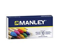 Ceras Blandas MANLEY, Caja x10 Colores