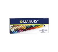Ceras Blandas MANLEY, Caja x50 Colores