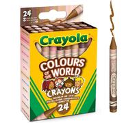 Ceras CRAYOLA Colours Of The World, Caja x24 Colores