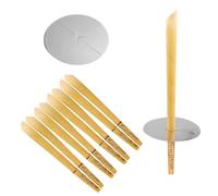 Ceras Oreja Cónico Sunglow con Filtro Incl. Manual Wellness Velas para Oídos - 8pc Set | conos para los oídos | velas para los oídos | conos cera oidos