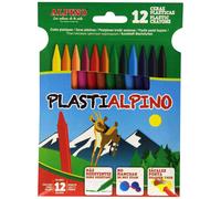 Ceras Plásticas ALPINO Plastialpino, Caja x12 Colores