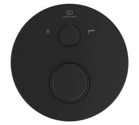 Ceratherm Grifería termostática empotrable T100 (Negro, Satinado)