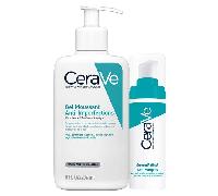CeraVe Anti-Marcas Rutina Facial Gel Espumoso Anti-Imperfecciones 236 ml y Sérum de Retinol 30 ml