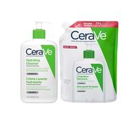 CeraVe Crema Limpiadora Facial Hidratante 473ml + Recambio