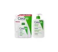 Cerave Crema Limpiadora Hidratante 473 ml + Recargo 473 ml